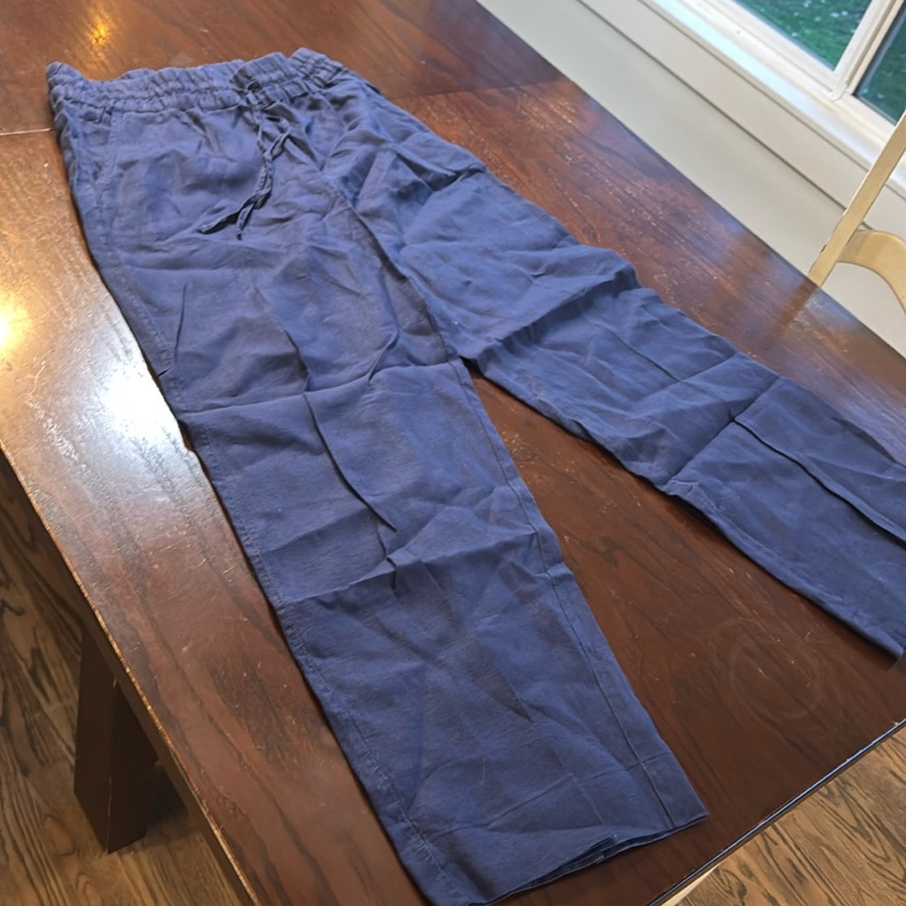 Tommy Bahama Blue Straight Leg Pants